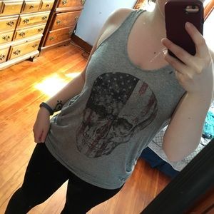🌱 American Skull Tank 🌱